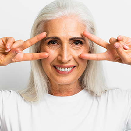 cleavage of women with beautiful breasts on a white background-1